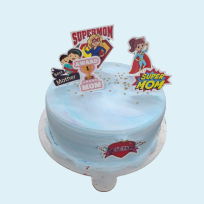 Theme Cake – Super Mom