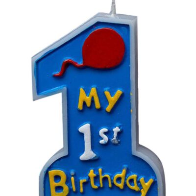 My First birthday candle